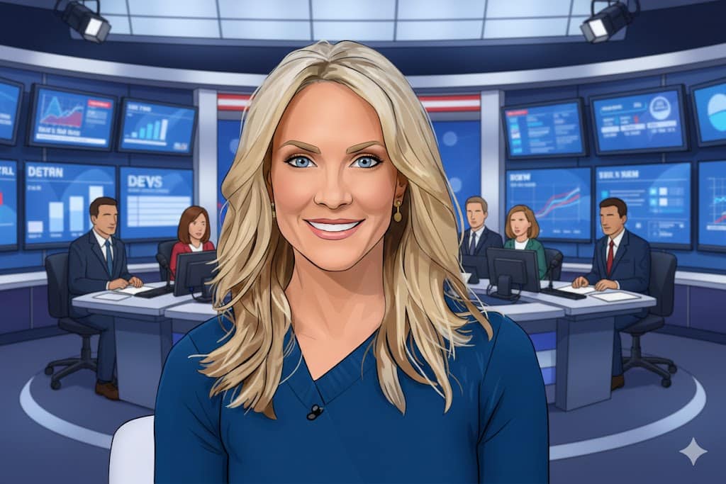 “Jessica Tarlov discussing politics on television, professional image”